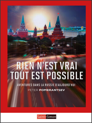 cover image of Rien n'est vrai tout est possible